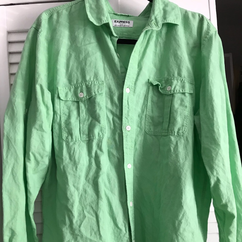 Men’s Express dress shirt