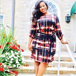 Quarter sleeve Dress