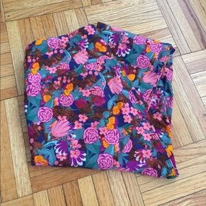 LuLaRoe OS Floral leggings