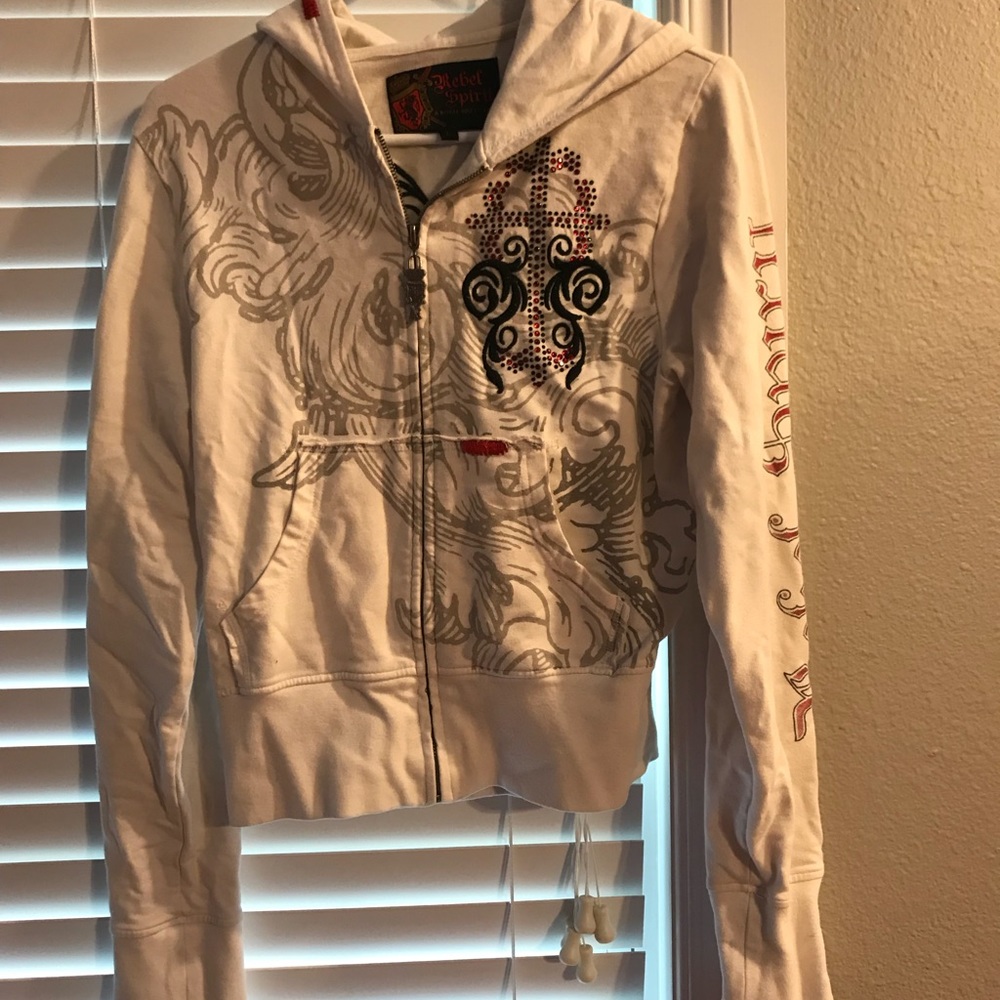 Rebel Spirit zip up hoodie