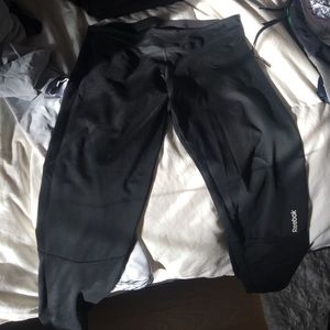 Reebok black Capri crossfit