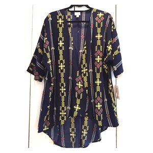 LuLaRoe Navy Lindsay in small