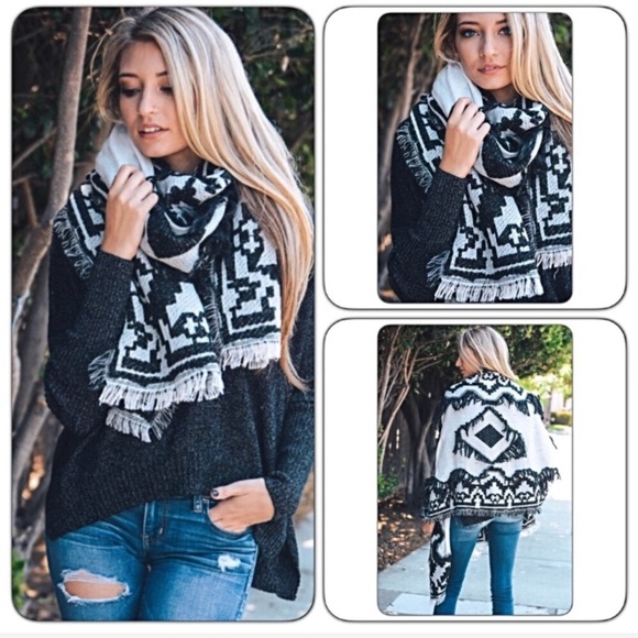 💥HOTSALE💥Big Boho Hug Blanket Scarf Wrap sold - Picture 3 of 7