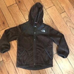 North Face Girls Oso hooded jacket small 7/8