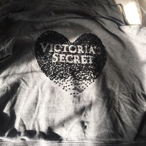 Victoria secret sweatshirt grey