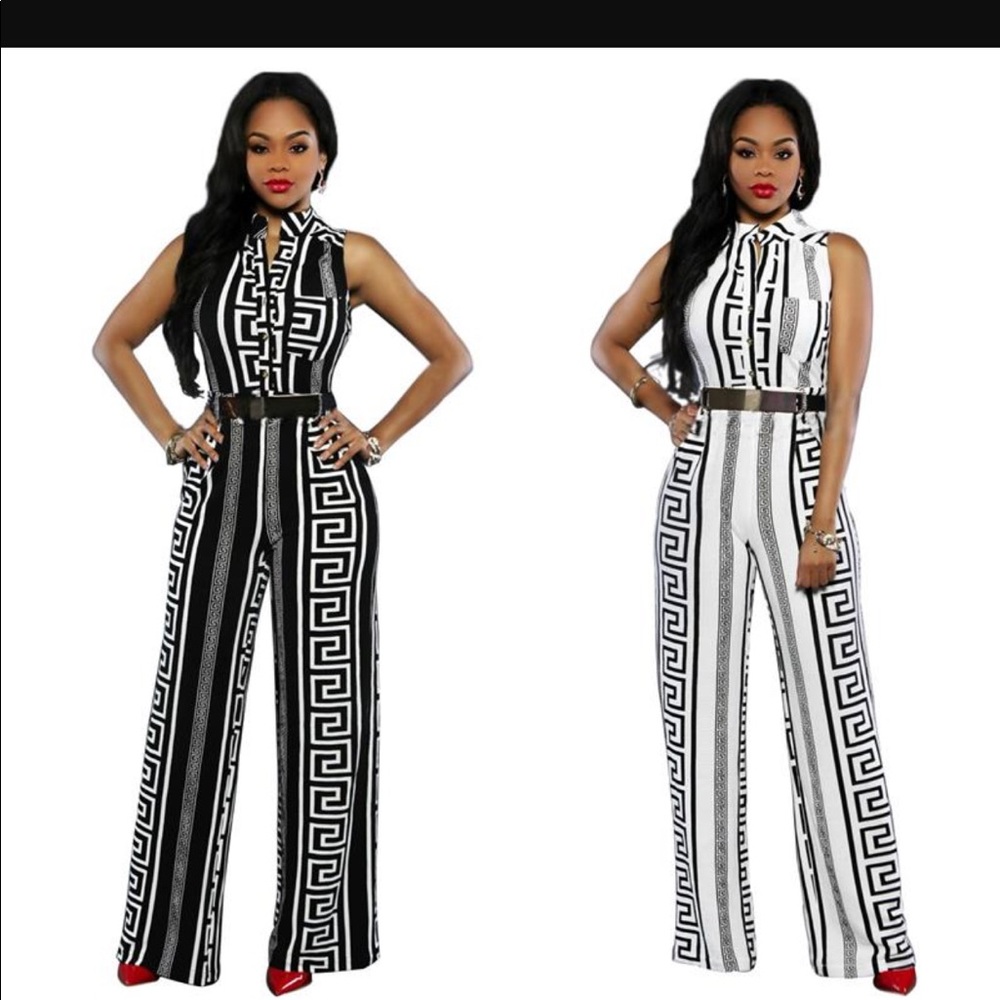 Black & white Romper.
