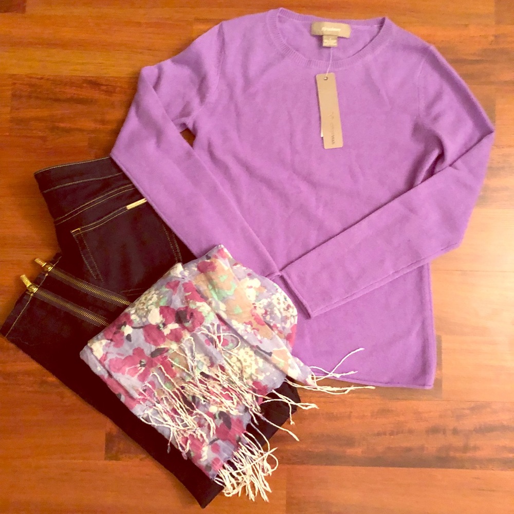 NWT 100% cashmere sweater