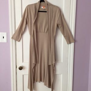 Kenar Hi-Lo Cardigan