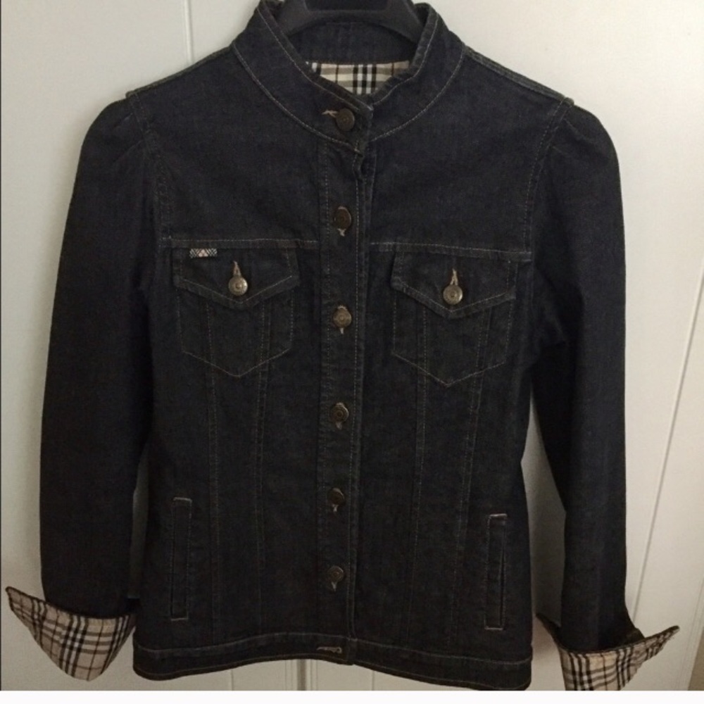 Burberry denim jacket. Pre-loved from Poshmark!