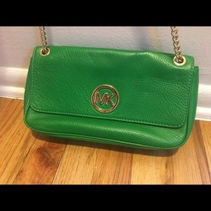 Michael Kors shoulder bag kelly green