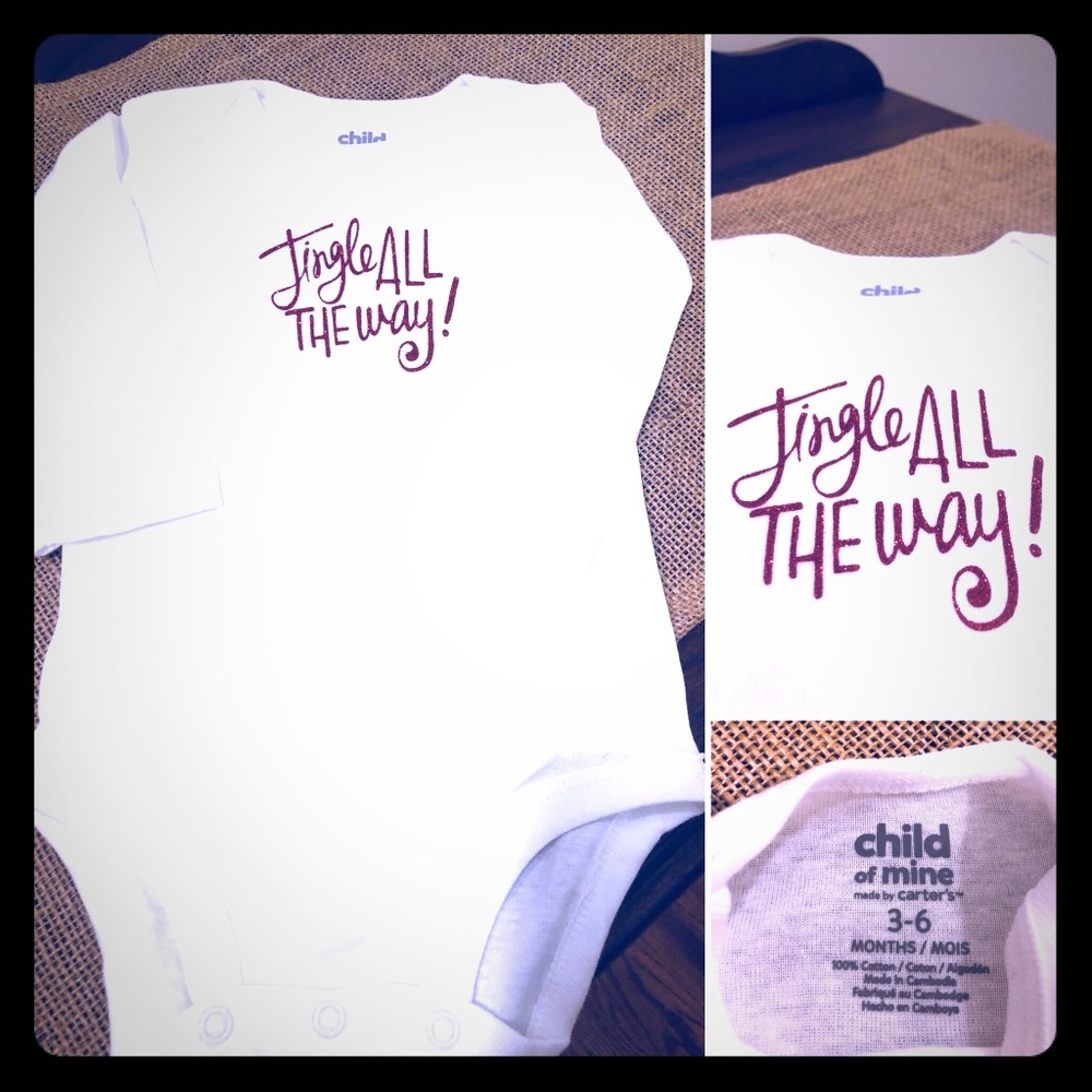 Child 3-6 month long sleeve onesie