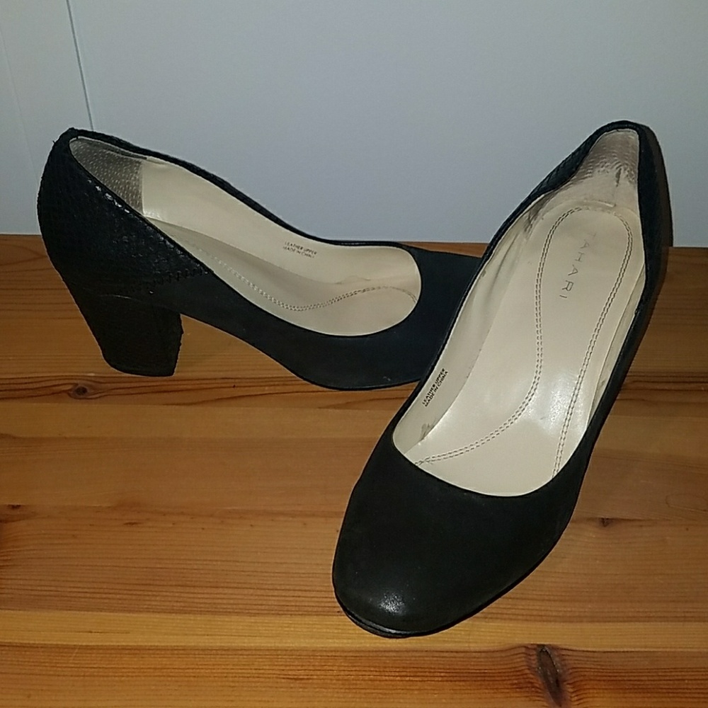 Tahari Fawn back heels