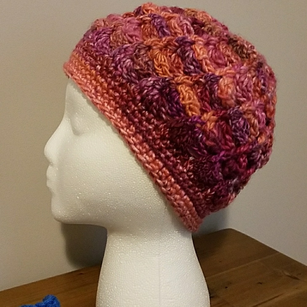 Pretty in pink hat