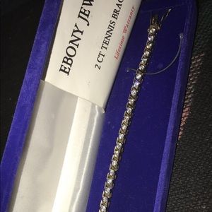 2ct 14kt gold bracelet