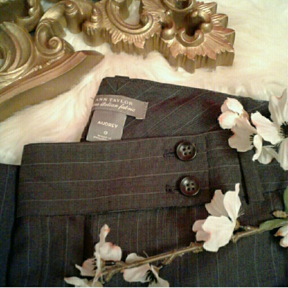Ann Taylor AUDREY 0 Fall Trouser Pants