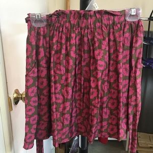 American Eagle Flowered Skirt