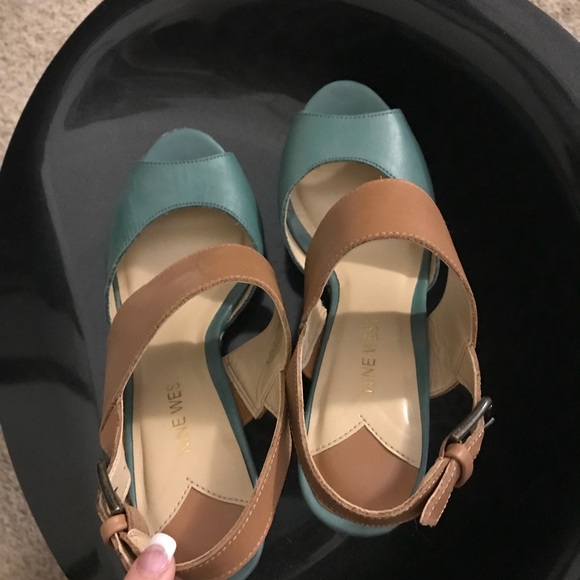 Nine West Cheetah Wedges - Picture 2 of 5