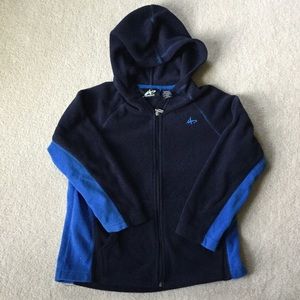 Jacket fleece hoodie