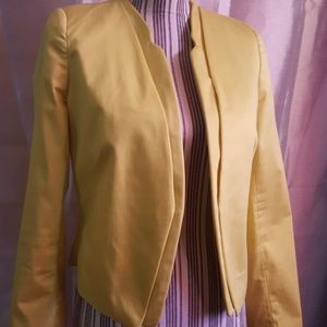 Neon yellow blazer