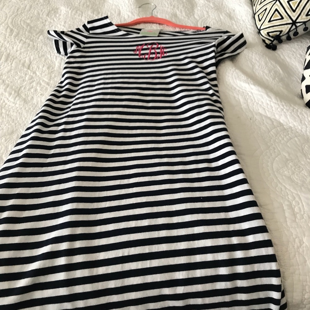 Monogrammed dress