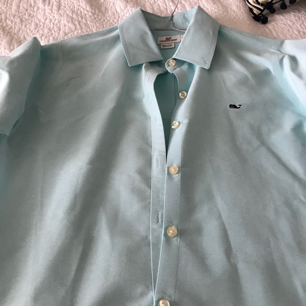 Button up top