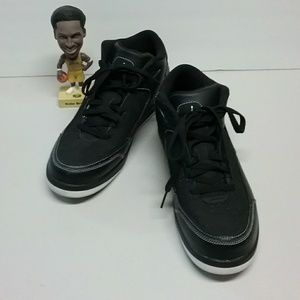 Black Jordan shoes
