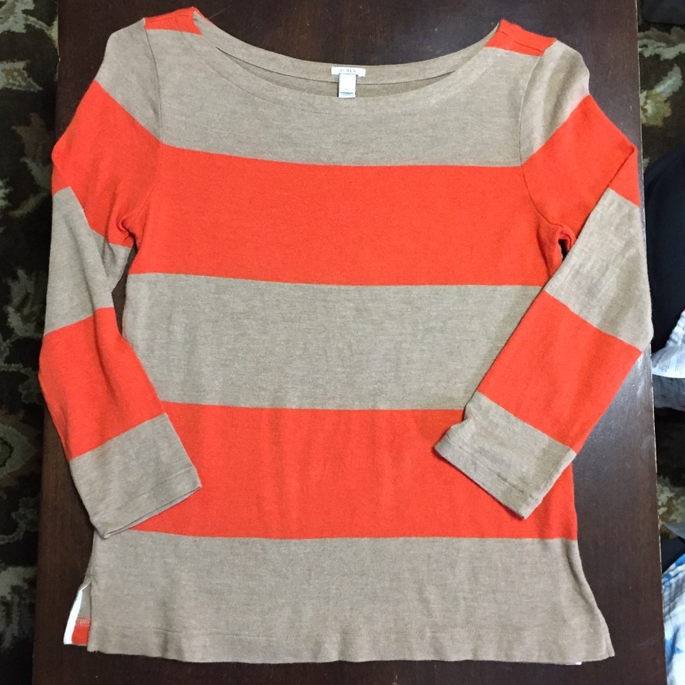 J. Crew Boatneck Top