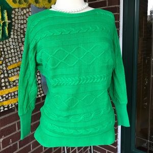Liz Claiborne Green Sweater