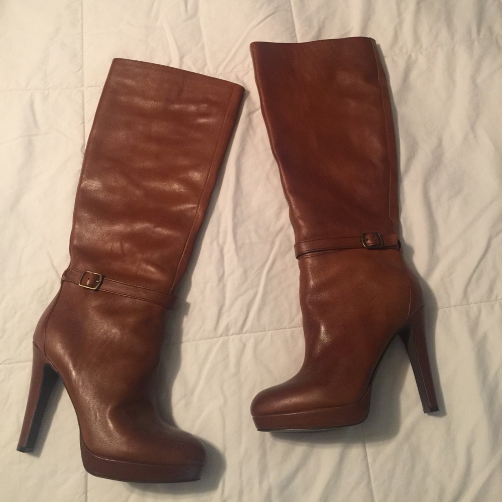 Jessica Simpson leather boots
