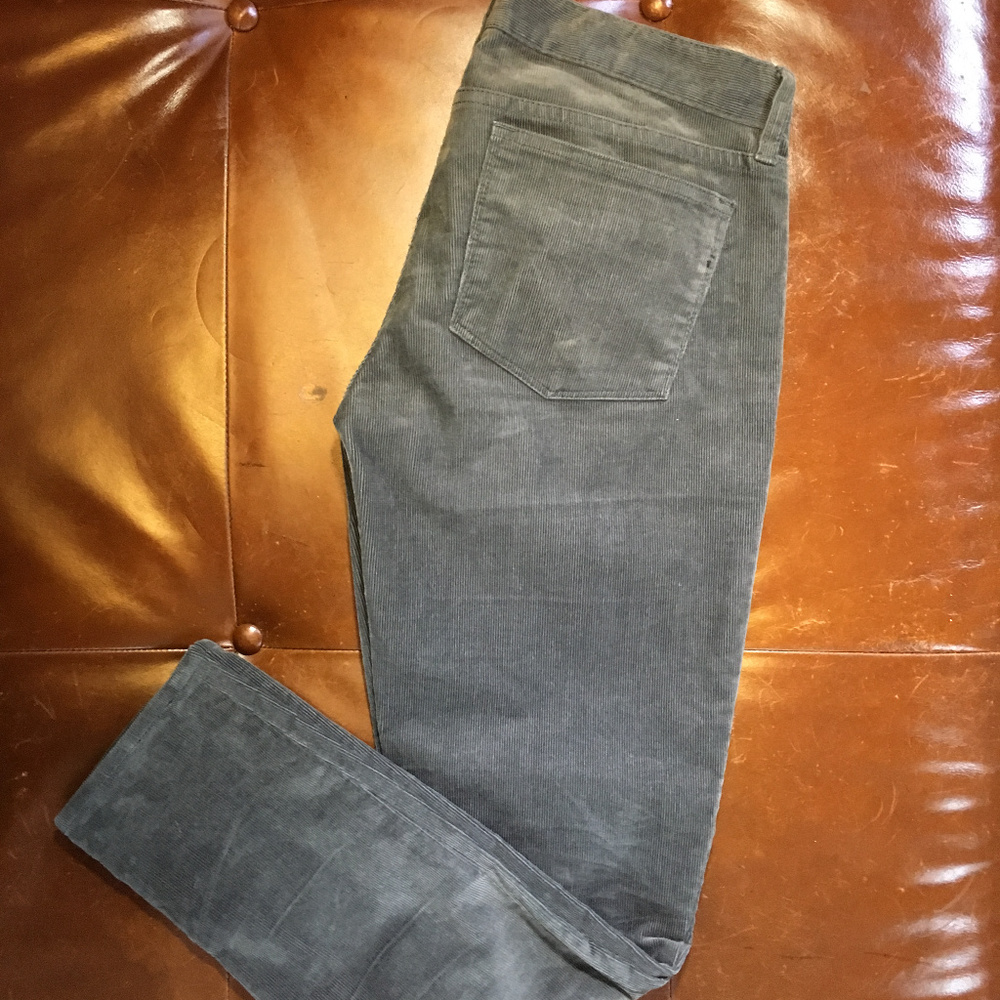 J.Crew Toothpick Corduroy Ankle Pant