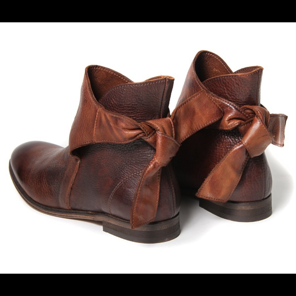 ISO Etty Brown Ankle Boots H by Hudson Dark Brown