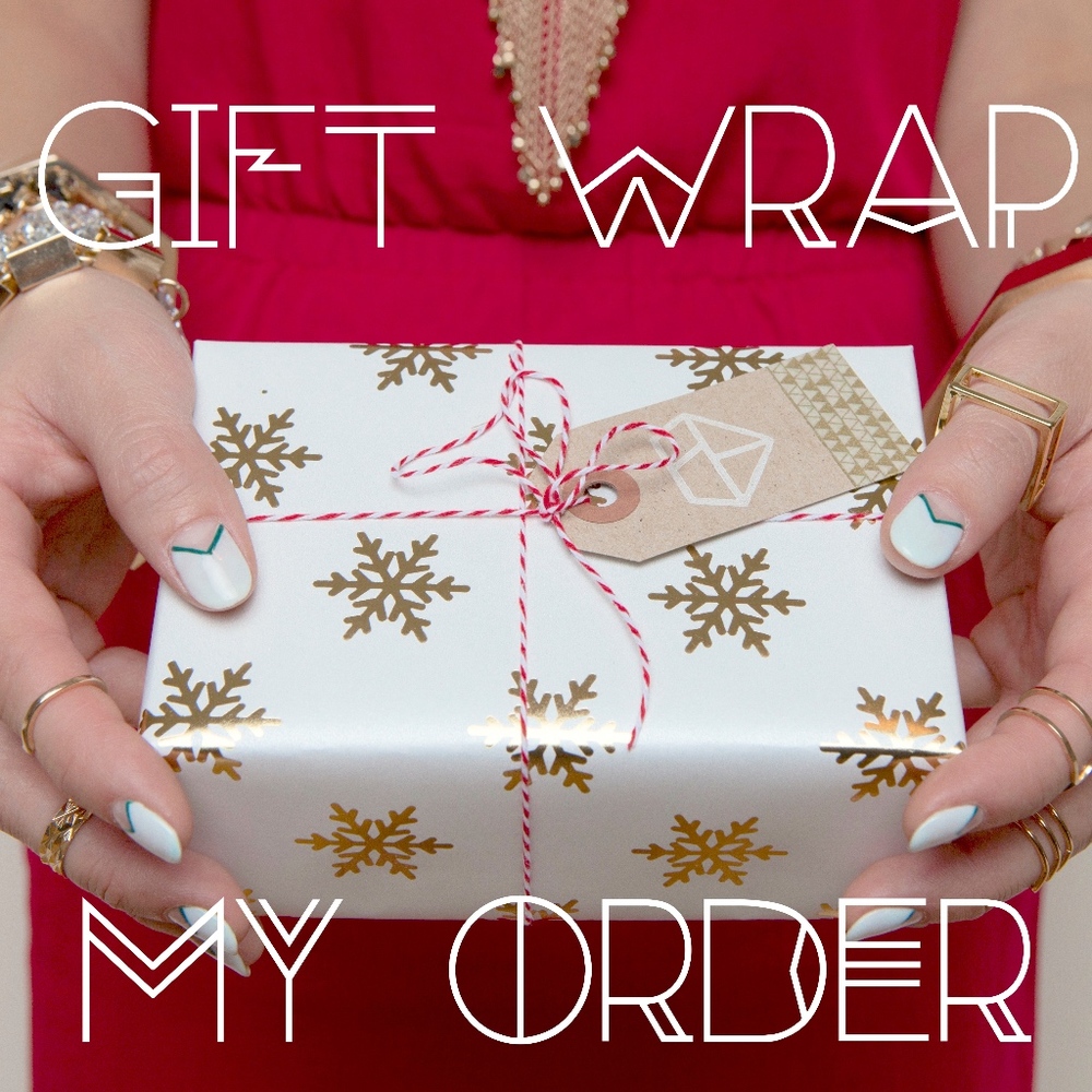 Gift Wrap your Order!