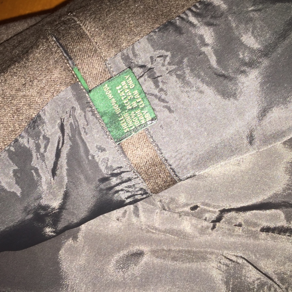 J CREW wool/Japan lined brown blazer/Beautiful - Picture 7 of 8