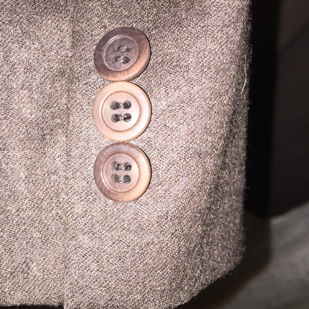 J CREW wool/Japan lined brown blazer/Beautiful - Picture 8 of 8