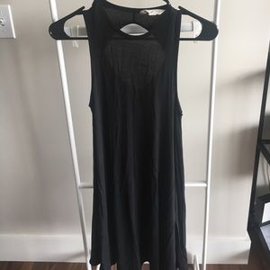Soft & Sexy Black Keyhole Dress
