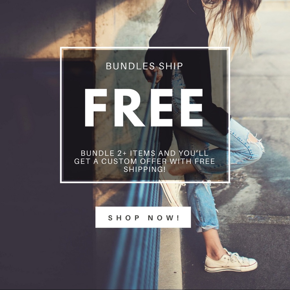  - Free shipping on bundles!