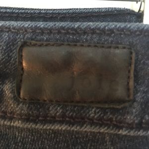 Joie Dark Wash Mid-Rise Skinny Jeans