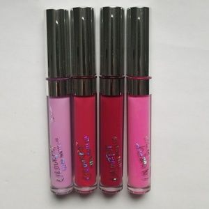 4 Never used authentic Colourpop matte lip BUNDLE