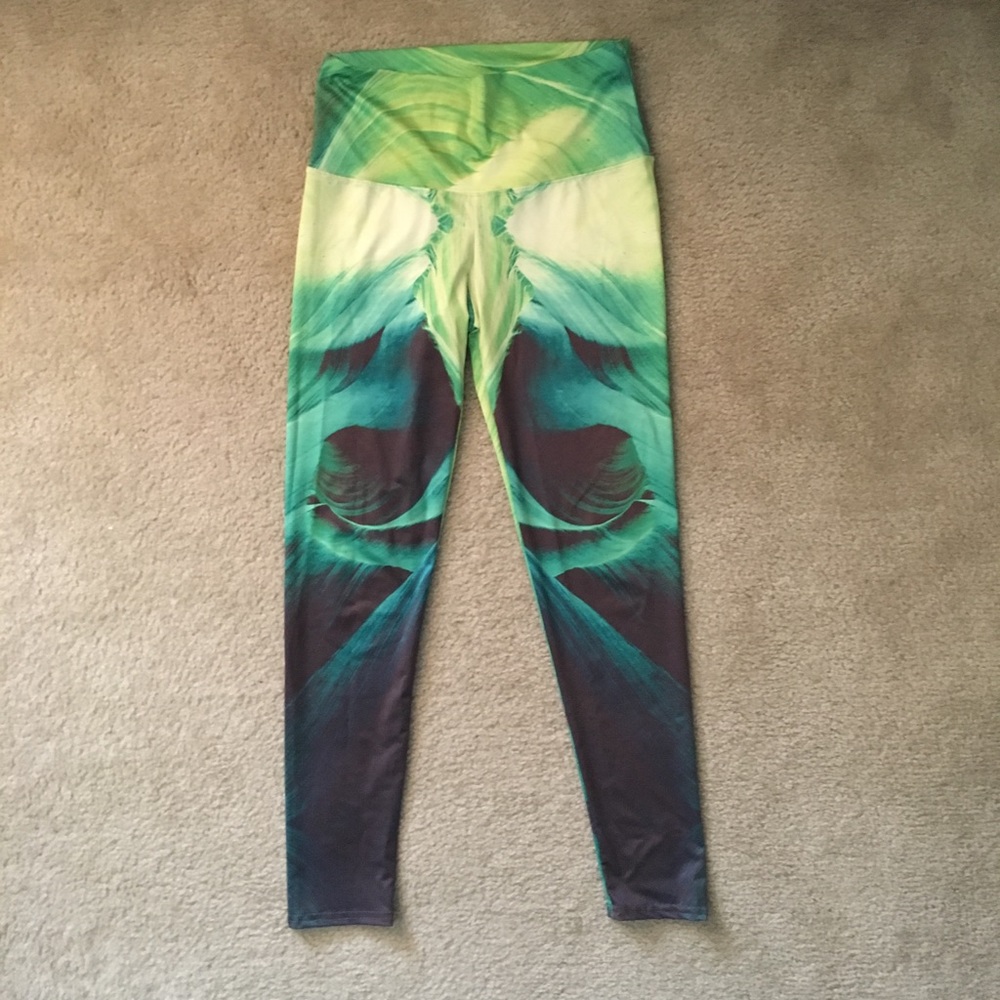 Om Shanti yoga pants