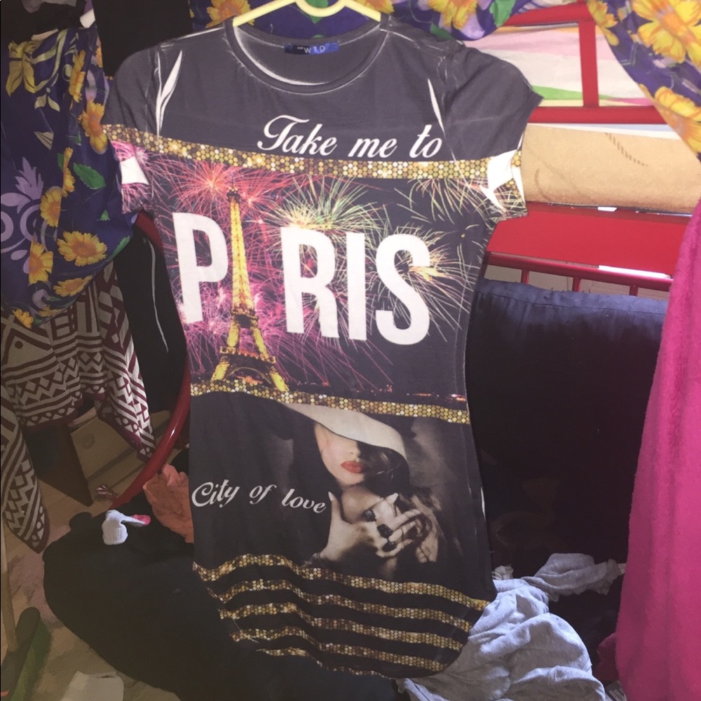 Take my to Paris maxi dress