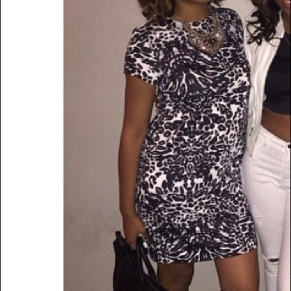 H&M Animal Print Dress