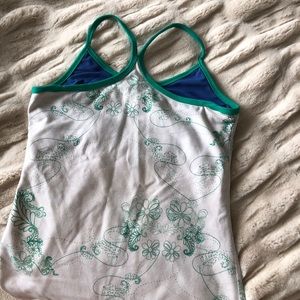 Lulu Lemon Y-back workout top