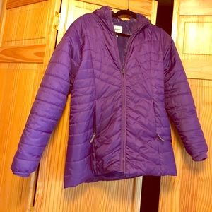 Like New Girls Lands’ End Puffer Coat Size 14