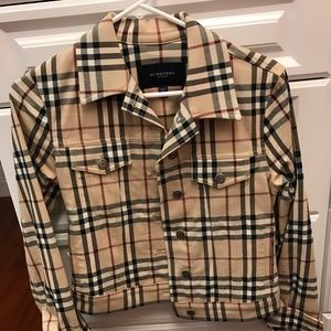 Burberry Jean jacket--like new, worn once
