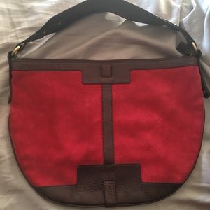 Red Burberry Holiday bag