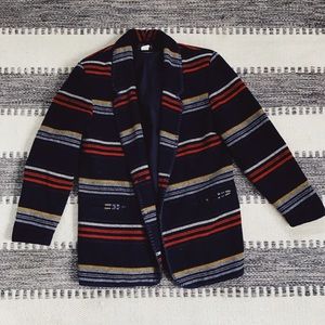 Vintage Flannel Blazer Jacket