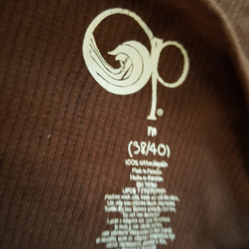 Men's OP Thermal Long Sleeve Shirt Size Medium - Picture 8 of 8