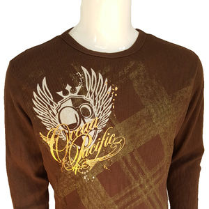 Men's OP Thermal Long Sleeve Shirt Size Medium