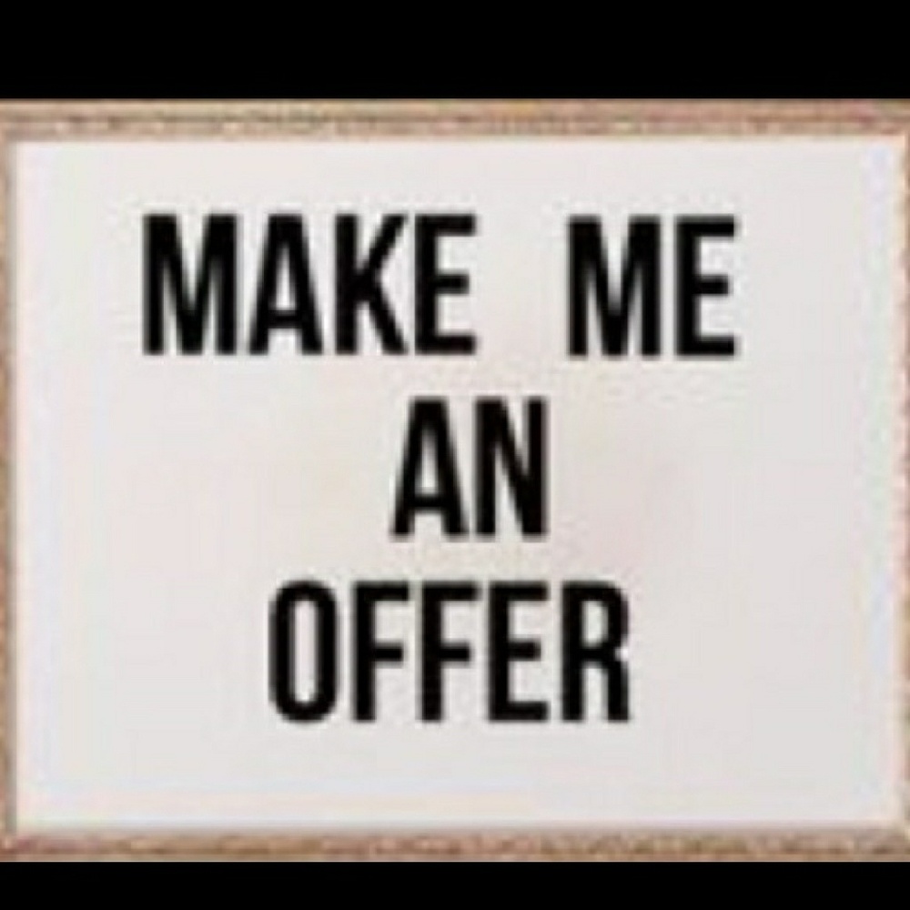 Make me an offer