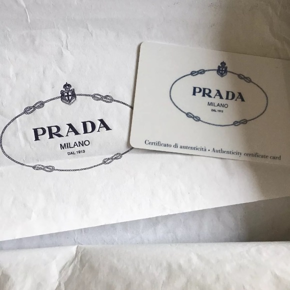 Prada red wallet on chain fuoco authentic gold ch - Picture 5 of 8